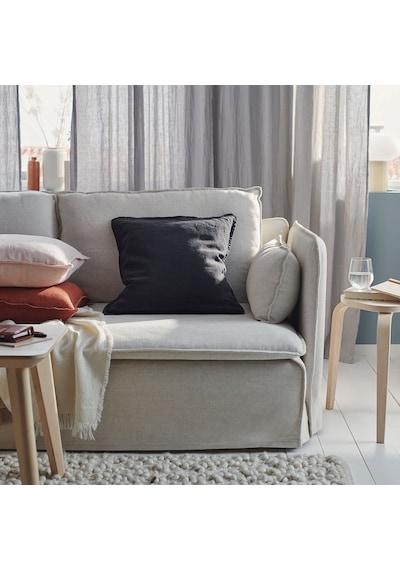 Ikea Edytag Yastık Kılıfı 50 X 50 Cm Siyah