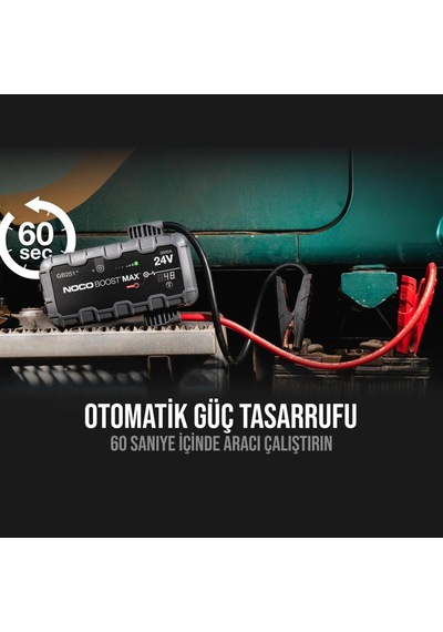 Noco Genius Gb251 24V 3000Amp Ultrasafe Lityum Akü Takviye +    Powe