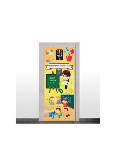 Matematik Sınıfı Kapı Giydirme 2