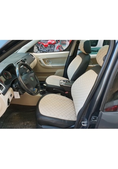 Skoda Roomster Araca Özel Oto Koltuk Kılıfı (428174048)