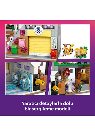 LEGO® Friends Heartlake City Daireleri ve Mağazaları 42670 - 12 Yaş ve Üzeri Gençler için Mini Bebek İçeren Oyuncak Yapım Seti (2040P) LEGO® Friends Heartlake City Daireleri ve Mağazaları 42670 - 12 Yaş ve Üzeri Gençler için Mini Bebek İçeren Oyuncak Yapım Seti (2040P)