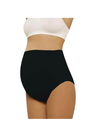 Emay Mı 5210 Seamless Soft Hamile Slip Siyah