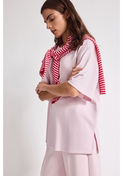 Defacto Oversize Düşük Omuzlu Bisiklet Yaka Kısa Kollu Basic Tişört I7541ax26aupn638 Pembe-pn638 Defacto Oversize Düşük Omuzlu Bisiklet Yaka Kısa Kollu Basic Tişört I7541ax26aupn638 Pembe-pn638