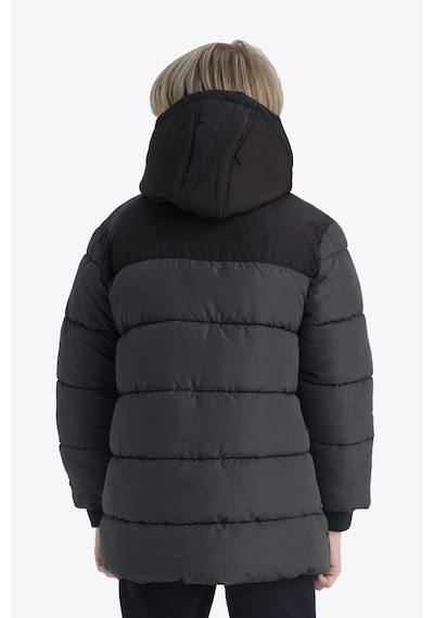 Defacto Erkek Çocuk Su Geçirmez Kapüşonlu Polar Astarlı Parka E9373a825wnar15 Antrasit