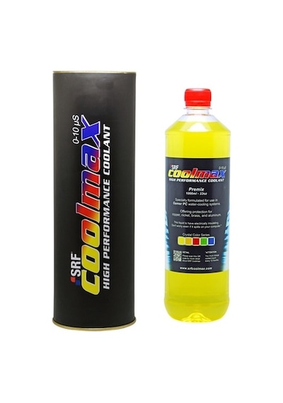 Srf Coolmax Bilgisayar Soğutma Sıvısı 1000ML Kristal Sarı