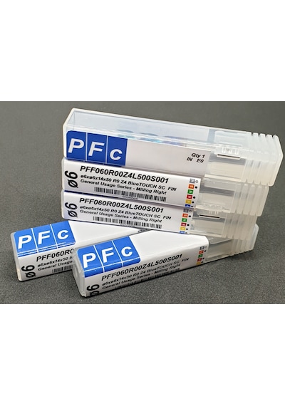 Çap6 Mm Düz Karbür Parmak Freze Elmas Çakı Pff060R00Z4L500S001