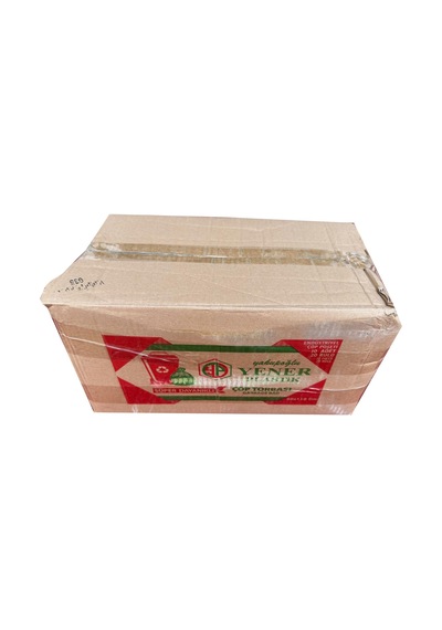Yener Endüstriyel Jumbo Çöp Torbası Poşeti - 2 Kat - Siyah - 500 G. - 80x110 CM -10 Adetlik 5  Rulo
