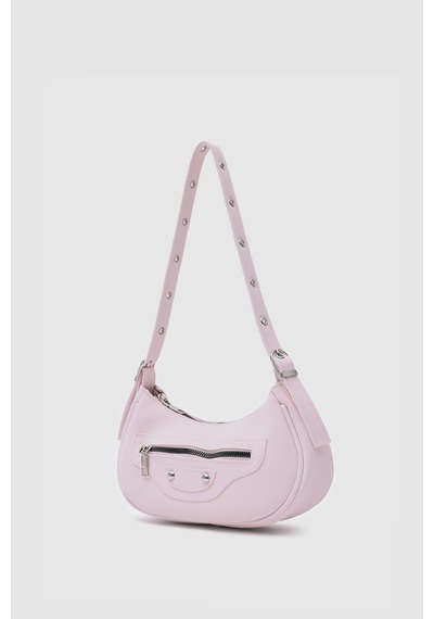 Shule Bags Sandy 90's Retro Baget Çanta Sakura Pembe