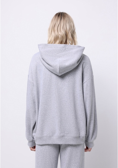 Colin's Colins Oversize Fit Kapüşonlu Düz Kadın Gri Sweatshirt Cl1076447 Q1.v2 Mga Gri Melanj