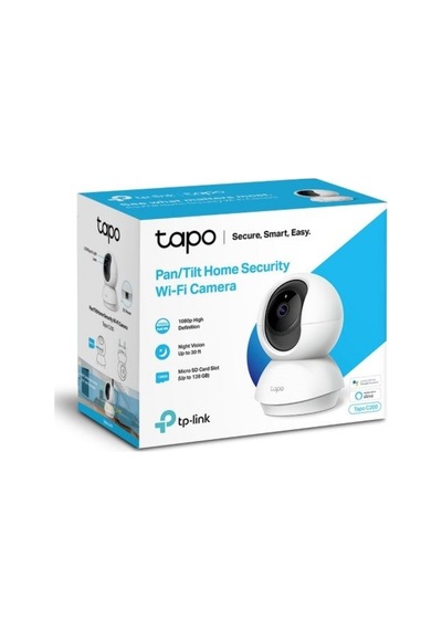 TP-LINK 2MP TAPO C200 Ev Güvenliği için Pan    Tilt Wi-Fi Kamera