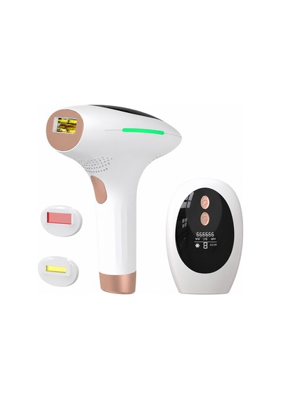 Exenar - Beyaz - Ipl Buz Lazer Epilasyon Aleti Tüy Alma Cihazı 9 Kademeli 999.999 Atım Otomatik Ve Manuel