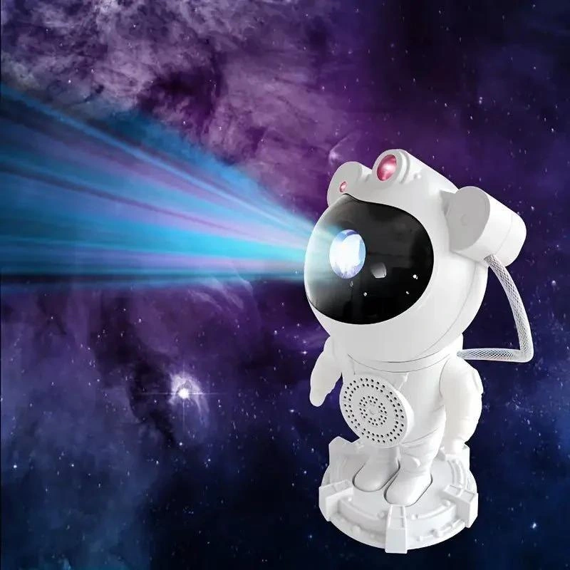 Rose Sp-608 Astronot Görünümlü Müzikli Ve Işıklı Kumandalı Bluetooth Gece Lambası