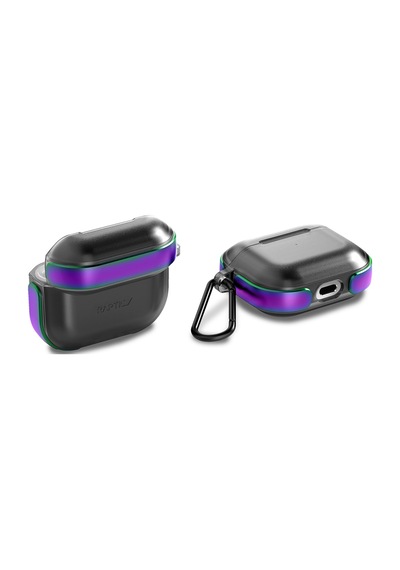 Apple Uyumlu AirPods 3.Nesil Kılıf Askı Aparatlı Raptic Air Serisi Kılıf Colorful