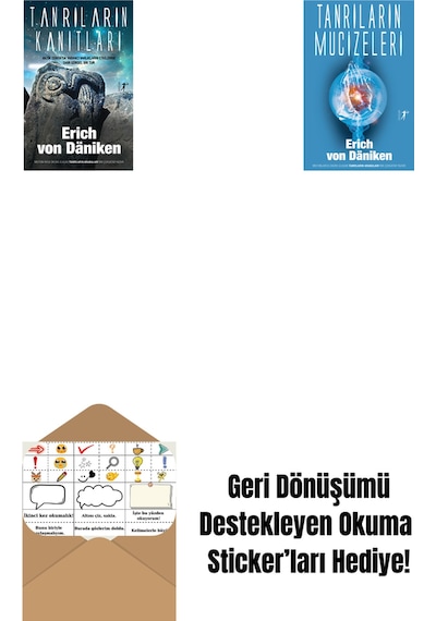 Tanrıların Kanıtları + Tanrıların Mucizeleri + Okuma Sticker'ları