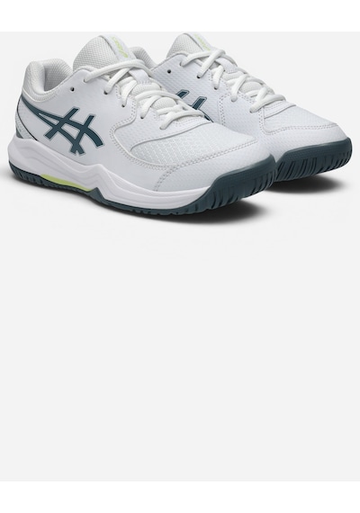 Asics Gel-dedıcate 8 Gs Çocuk Beyaz Tenis Ayakkabısı 1044a077-108