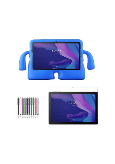 Xiaomi Redmi Pad Se 11inç Modeli Uyumlu Kılıf Tutmalı Silikon Kılıf Ekran Koruyucu Kalem Arka Kapak