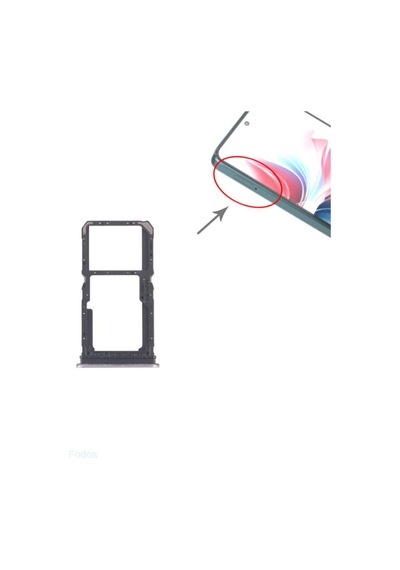 Oppo Reno11 F Sim Kart Tepsisi - Çekmecesi - Aparatı - Cph2603 Uyumlu Mor