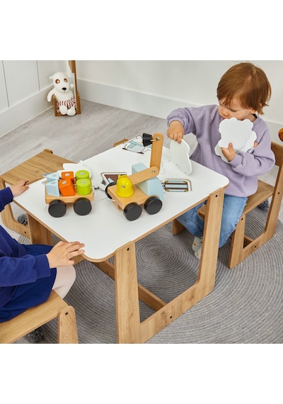 Minera 2-4 Yaş Turna Model Ahşap Montessori Aktivite Oyun Çalışma Masa Ve Sandalye Seti (1 Masa + 2 Sandalye) Minera 2-4 Yaş Turna Model Ahşap Montessori Aktivite Oyun Çalışma Masa Ve Sandalye Seti (1 Masa + 2 Sandalye)