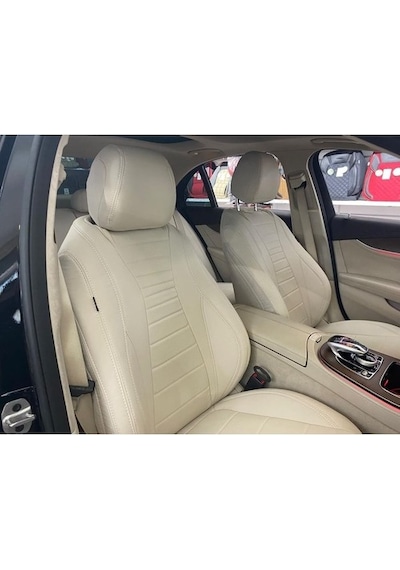 Mercedes Benz E180 Araca Özel Deri Oto Koltuk Kılıfı (550544863)