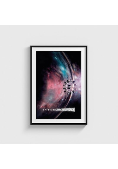 Interstellar 2014 Film Posteri Tablo Çerçeveli Poster Duvar Dekorasyonu Siyah Çerçeveli Tablo Siyah Çerçeveli Tablo Dn11d293sıyah