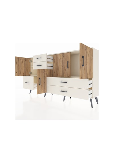 Arges Konsol 4 Raflı 5 Çekmeceli 4 Kapaklı 176x30x99 Aytaşı-çam/aytaşı Atlas Çam/aytası - Aytası Arges Konsol 4 Raflı 5 Çekmeceli 4 Kapaklı 176x30x99 Aytaşı-çam/aytaşı Atlas Çam/aytası - Aytası