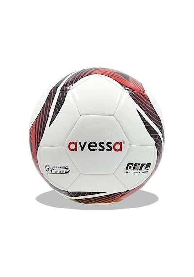 Avessa Htf3000 Hybrid Futbol Topu Siyah-kırmızı 001