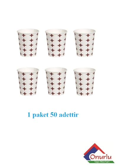 Karton Bardak 7oz 50'li