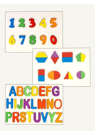 CapellaWoodWorks Bultak Puzzle Oyunu 3'lü Set