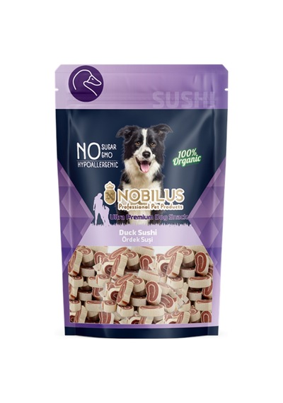 Nobılus Ördek Etli Suşi Köpek Ödül Maması 80gr