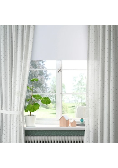 Ikea Len Fon Perde 120x300 Cm Beyaz