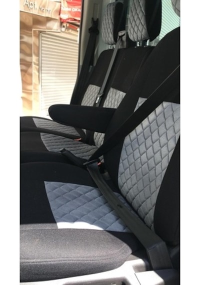 Ford Transit Tek Kabin Araca Özel Oto Koltuk Kılıfı (431052846)