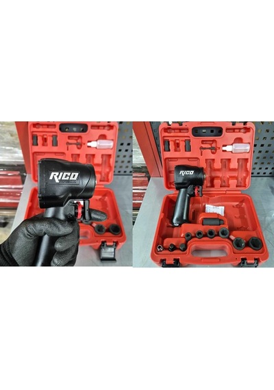 Rico 1/2 Mini Değişken Uçlu Küçük Havalı Somun Sökme Tabancası