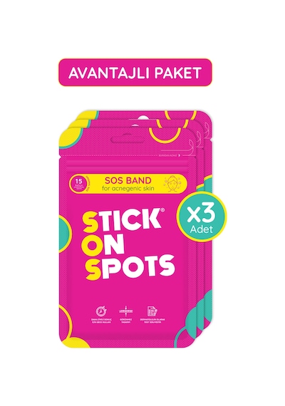 Stick On Spots Sos Sivilce Maskesi 3 x 15'li
