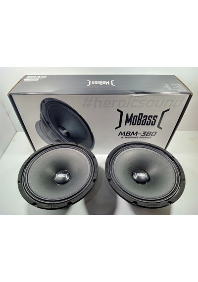 Mobass 20cm Midrange Mobass Mbm-380 240w 120rms Midrange