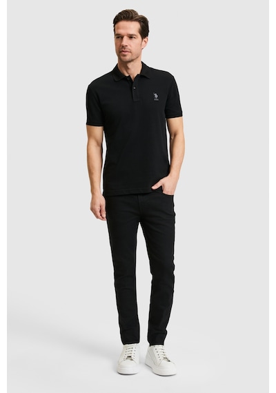 U.S. Polo Assn. U.s. Polo Assn. Erkek Siyah Tişört Basic 50322304-vr046