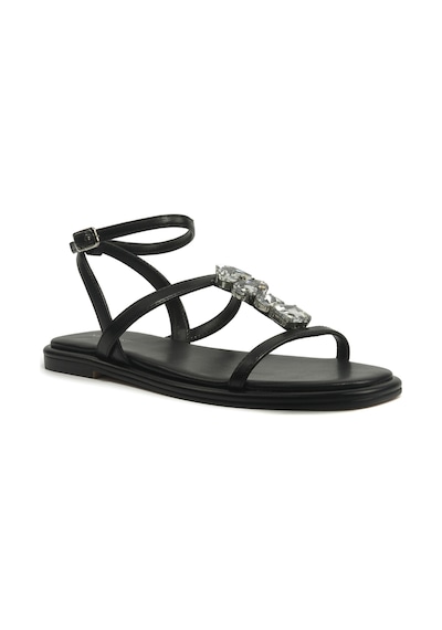 Nine West Ophelı 6fx Siyah Kadın Düz Sandalet 000000000102052482 Siyah