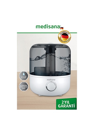 Medisana 45051 Aroma Fonksiyonlu Buharlı Hava Nemlendirme Cihazı