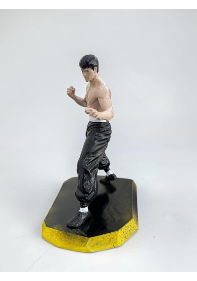 Bruce Lee Dövüş Sanatları İkonik Guard Pozu Mini Heykelcik 15 Cm Koleksiyonluk