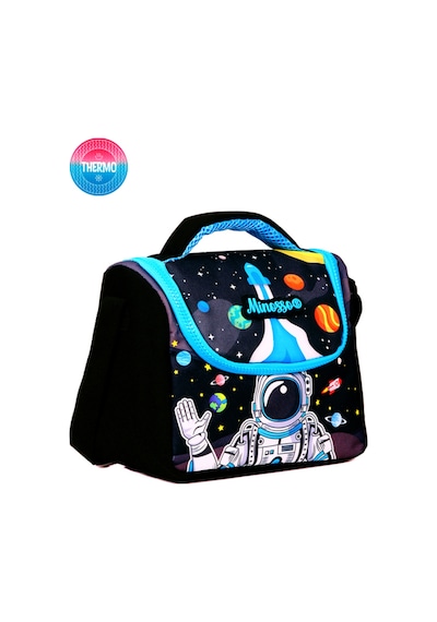 Astronot Desenli Erkek Çocuk 3'lü Okul Çanta Seti