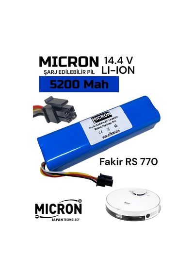 Fakir Rs 770 Robot Uyumlu Süpürge Pili Paketi 5200mah Lityum Iyon