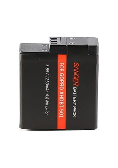 Ahdbt-501 Gopro Hero 5 6 7 Black Batarya