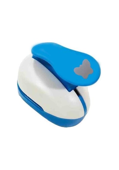 Redapple Şekilli Küçük Boy Delgeç/şekilgeç 1,5 Cm Kelebek Çok Renkli