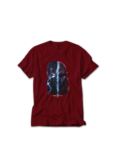 God Of War Ragnarok Thor Kırmızı Tişört Kırmızı