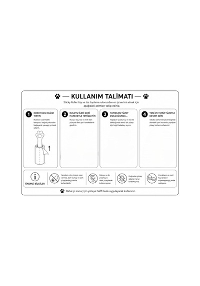 Sticky Roller Tüy Toplayıcı Rulo Seti 1 Ana Sap + 2 Yedek Rulo, Güçlü Yapışkan Yüzey, Ev Ve Araç Kullanım Diğer