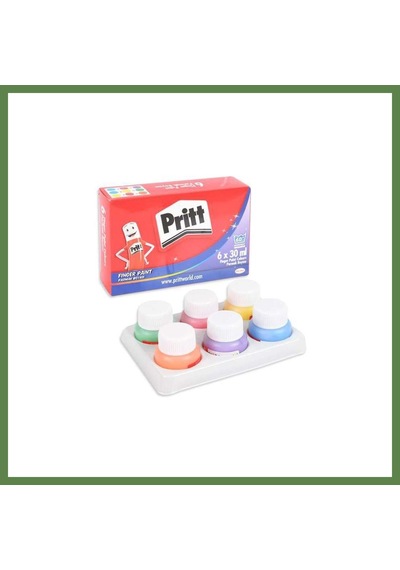 Bezos 6x30 Ml 6 Lı Parmak Boyası Hb006 Çok Renkli