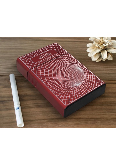 Bk Gift Kişiye Özel İsimli Kırmızı Metal Sigara Tabakası 3