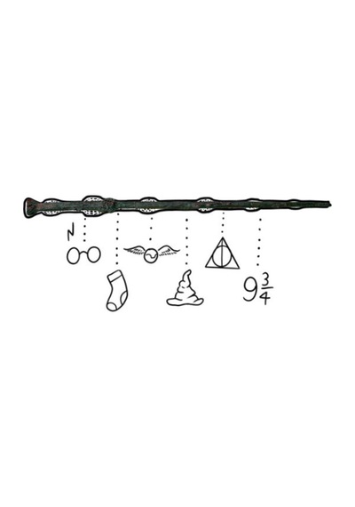 Harry Potter Asası Kahverengi