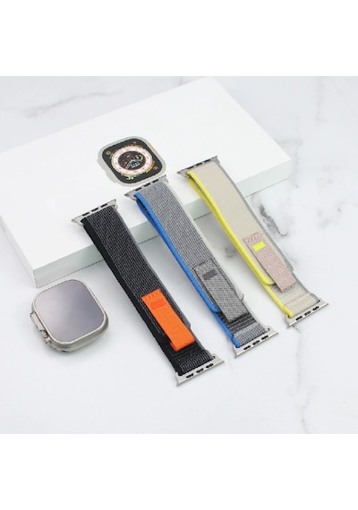 T-Max Apple Uyumlu  Watch Trail Loop Kordon (6-7-8-Se ve Ultra 44-