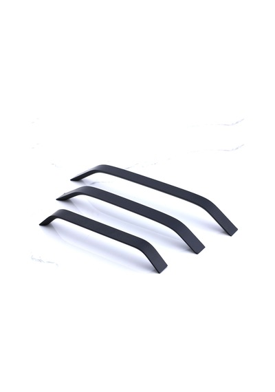 Şahin Siyah Metal Kulp 224 Mm - 22.4 Cm Mobilya Çekmece Mutfak Dolabı Dolap Kulpları Kulbu Kulpu Siyah