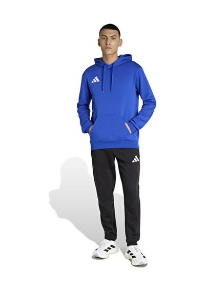 Adidas Ent26 Hoody Erkek Futbol Sweatshirt Jz6582 Mavi